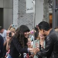 Celebrities at The Grove while filming at segment for 'Extra' | Picture 94737